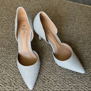New Silver Pump Heels